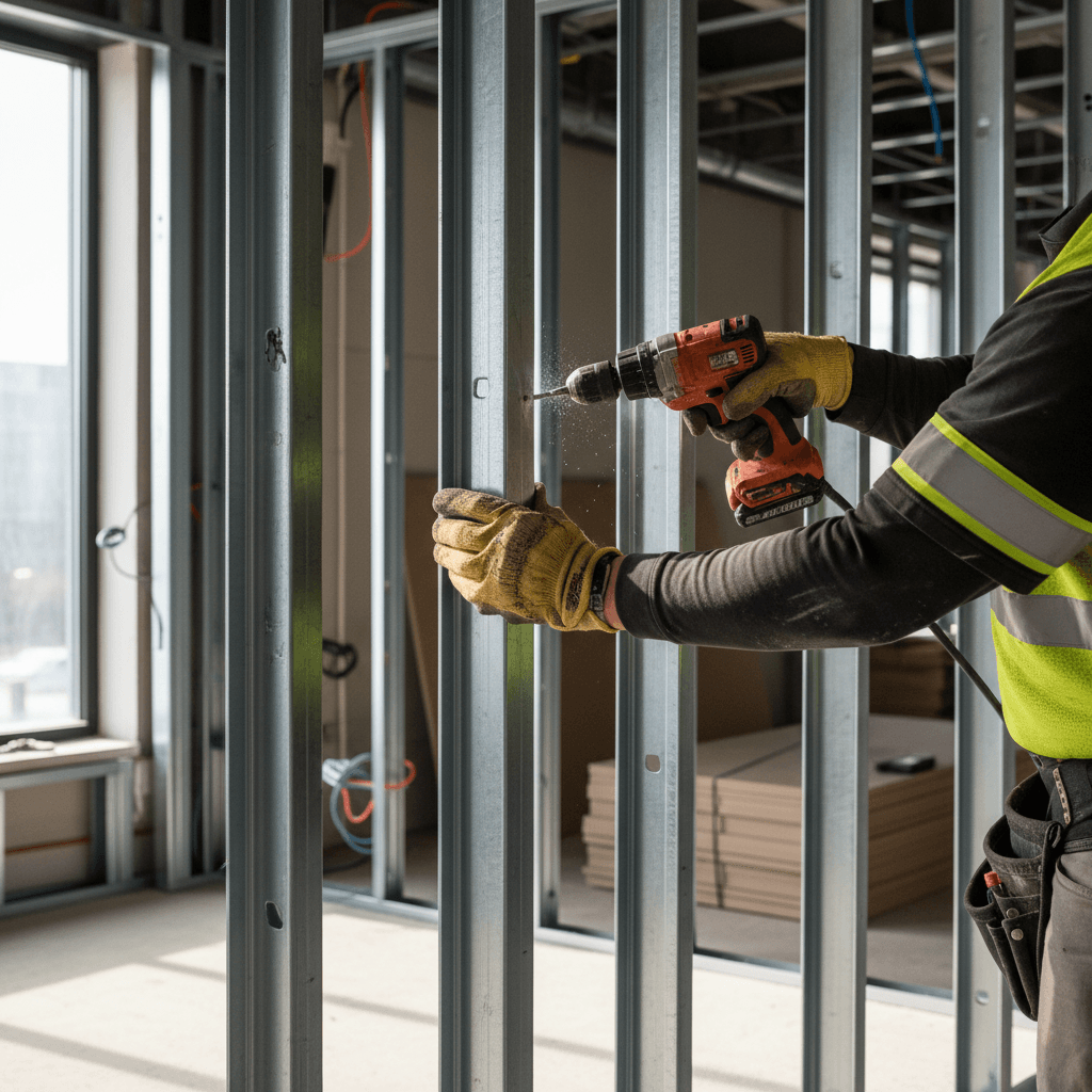Custom framing installation